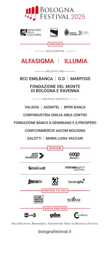 Partner e sponsor Bologna Festival 2025